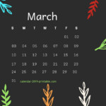 61 2020 March Calendar Desktop Wallpapers On WallpaperSafari