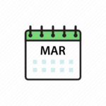 Calendar Mar March Month Icon