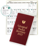 Liturgical Desk Pocket Secretary Catholic Calendar 2023 McKay Church
