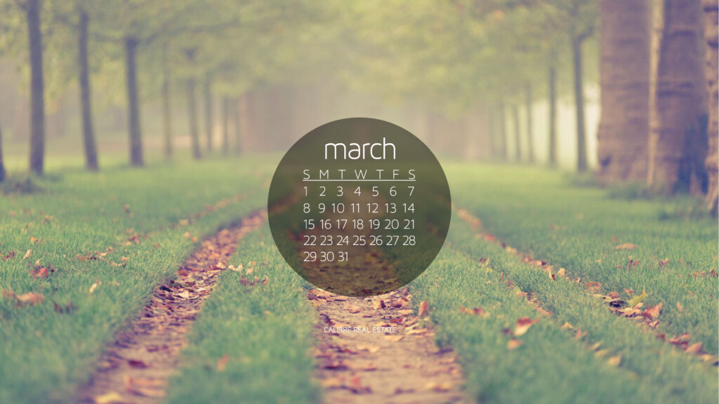 March 2015 Calendar Wallpaper