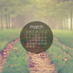 March 2015 Calendar Wallpaper