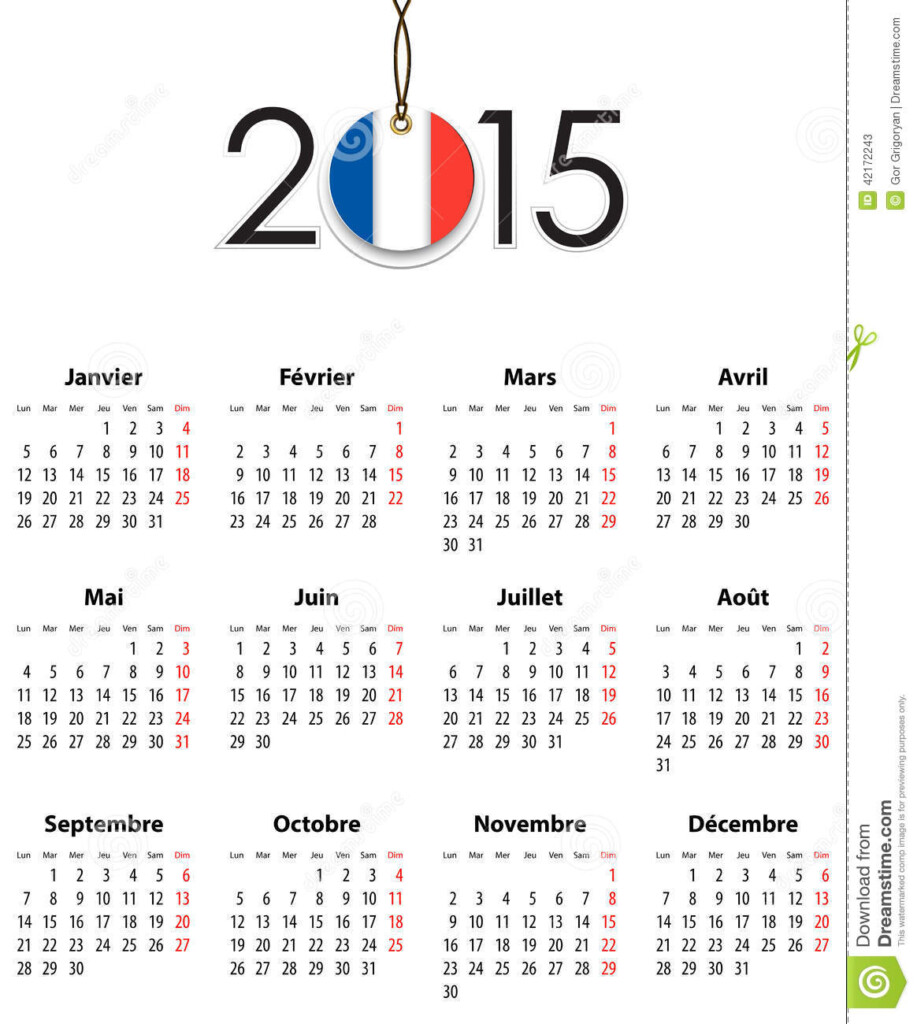 Calendar For March French