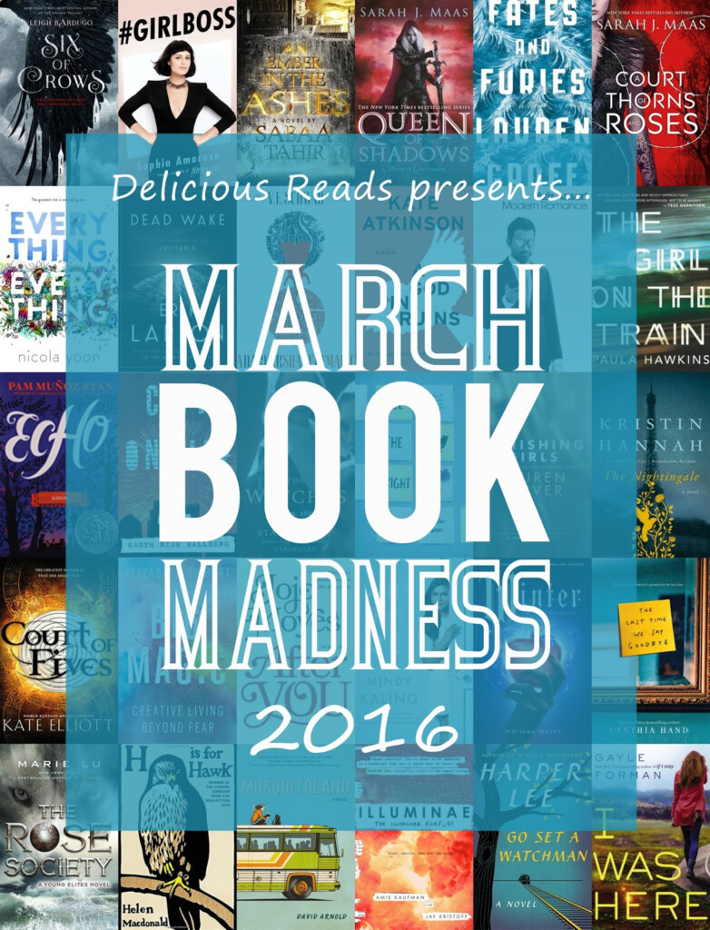Delicious Reads MARCH BOOK MADNESS 2016
