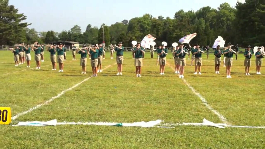 Dublin Jerome Marching Band 2010 Band Camp YouTube