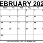 February 2021 Calendar Printable Pinterest Free Printable 2021
