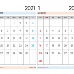 Free December 2021 January 2022 Calendar Printable PDF