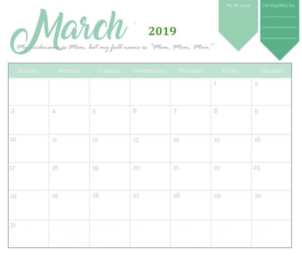Imom 2020 Calendar