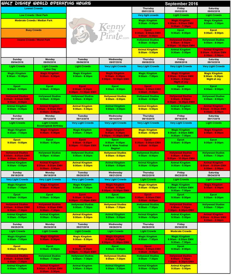 Kenny The Pirate s Character Locator Maps Disney World Crowd Calendar