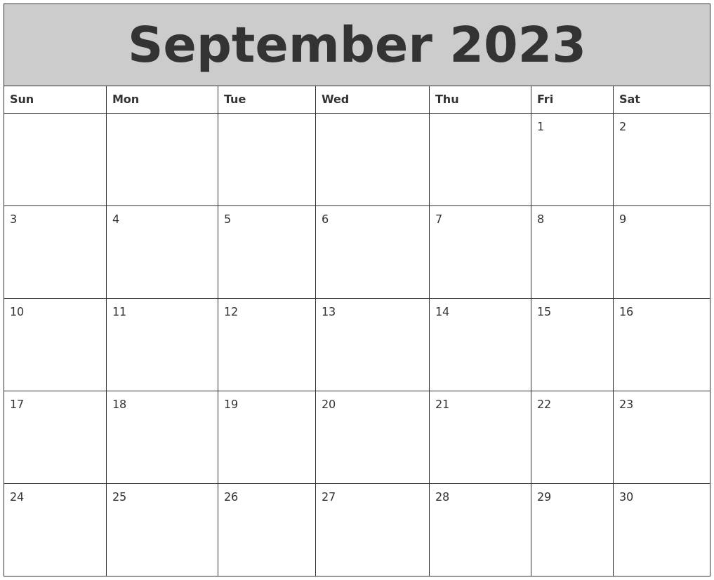 March 2023 Calendar