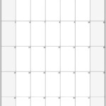 March 2023 Vertical Calendar Portrait