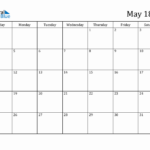 May 1879 Calendar PDF Word Excel